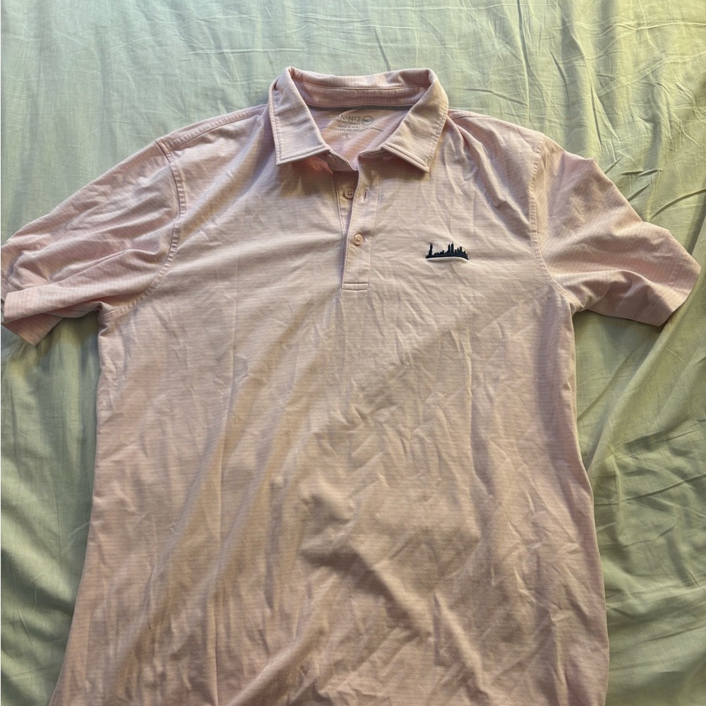 Men's Pink Polo Shirt